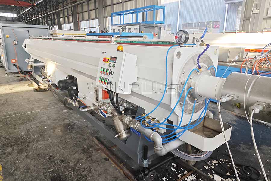 250mm PVC Pipe Extrusion Line Completed Commissioning