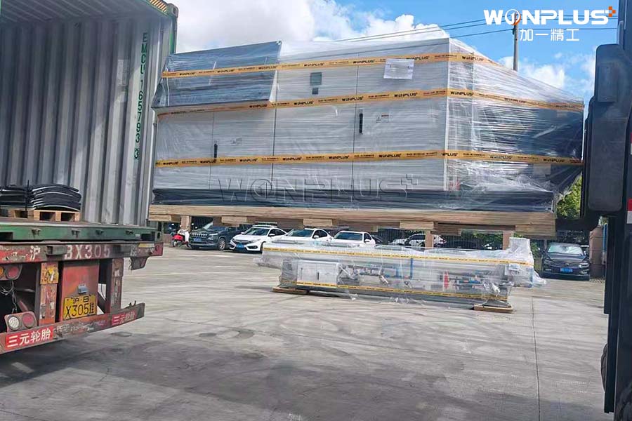 WONPLUS PE Pipe Extrusion Line Successfully Shipped to Customer