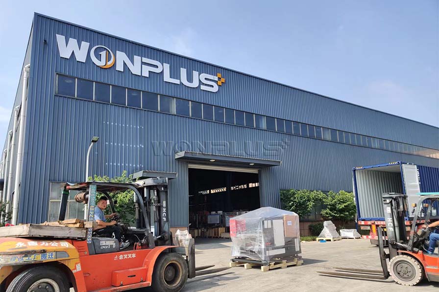 Livraison de la ligne de production de tuyaux en PVC WONPLUS au Vietnam
